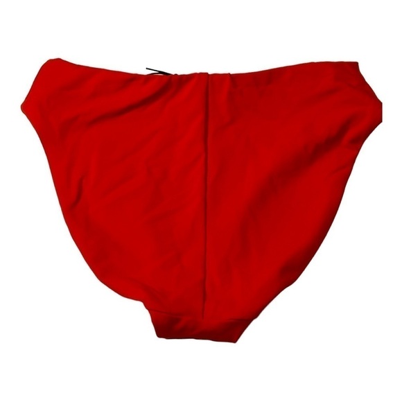 Robin piccone ava high waist fiery red bikini bottom size S - Picture 3 of 3